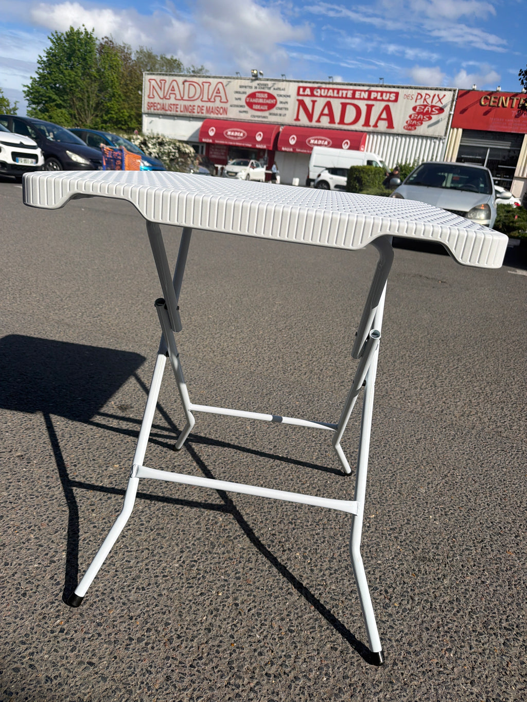 Table Carrée 60cm ⚠️ATTENTION : À COMMANDER SEUL / LIVRAISON À DOMICILE UNIQUEMENT