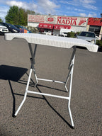 Table Carrée 60cm ⚠️ATTENTION : À COMMANDER SEUL / LIVRAISON À DOMICILE UNIQUEMENT