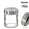 Bocal en verre à couvercle hermétique 300 ml