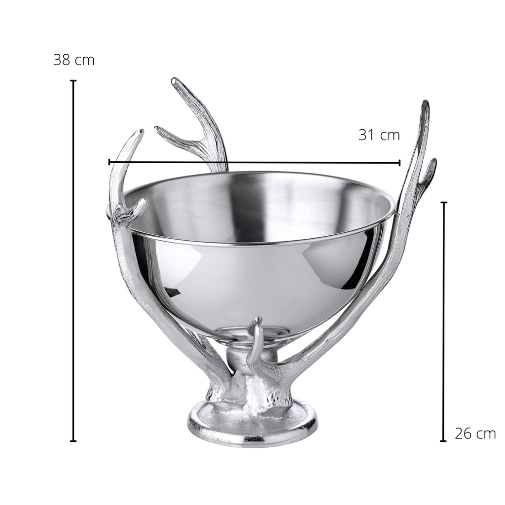 EDZARD Seau à champagne Lita, hauteur 37 cm, Ø 31 cm, argenté