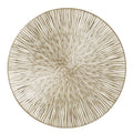 Set de table en plastique doré: Or / Env. Ø 38 cm