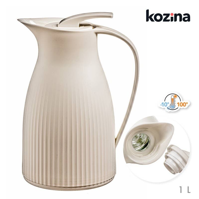 Thermos 1L - Beige