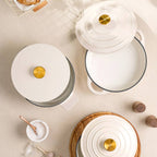 Cocotte en fonte | ANDREAS | beige plate 2,5 l