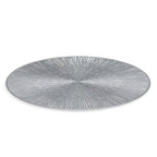 Set de table, plastique, argenté