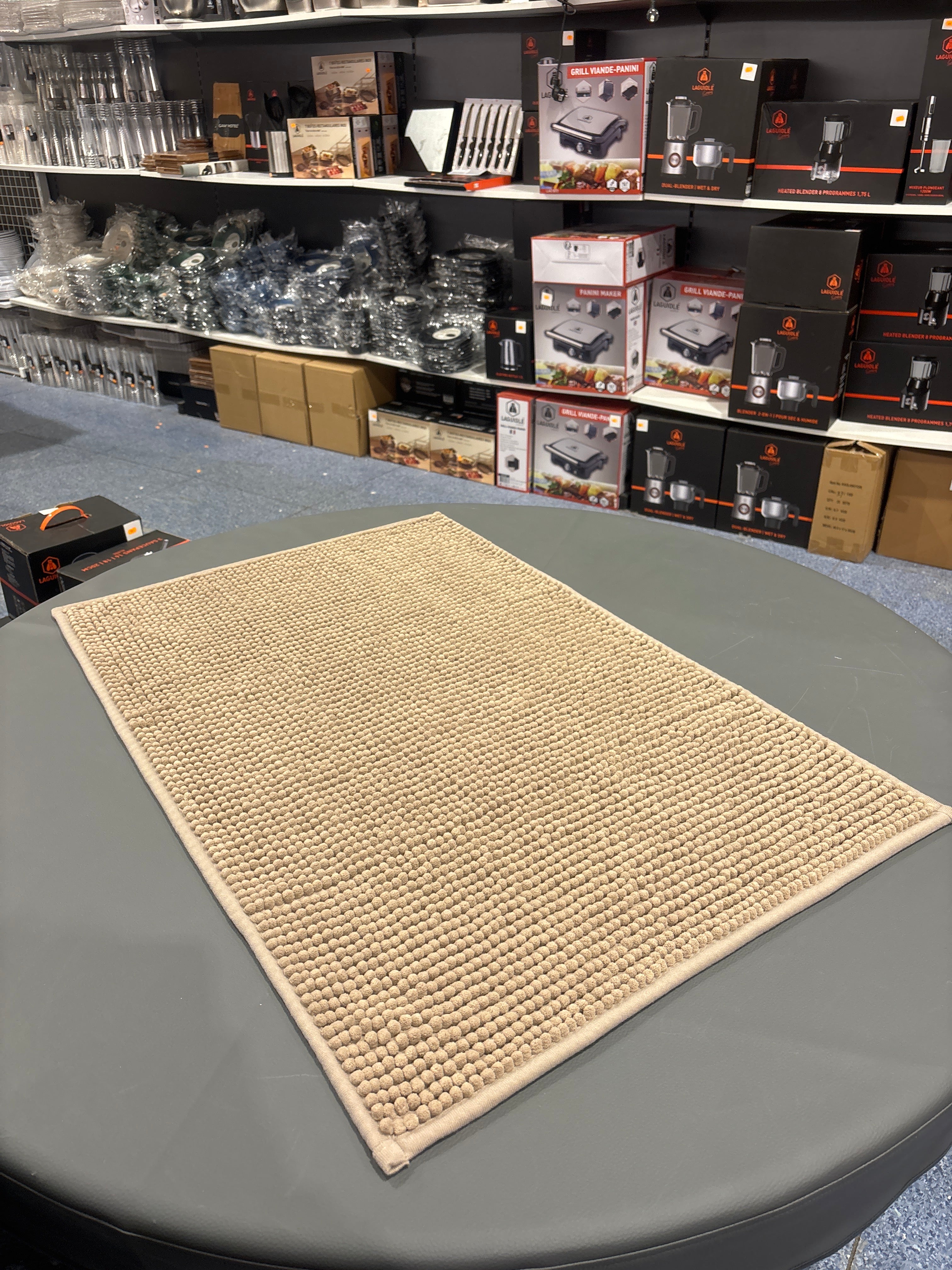 Tapis boule 60x90 Taupe