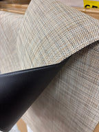 Jeu de tapis plastique Beige Foncé