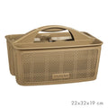 Panier de rangement en plastique avec poignée: PP