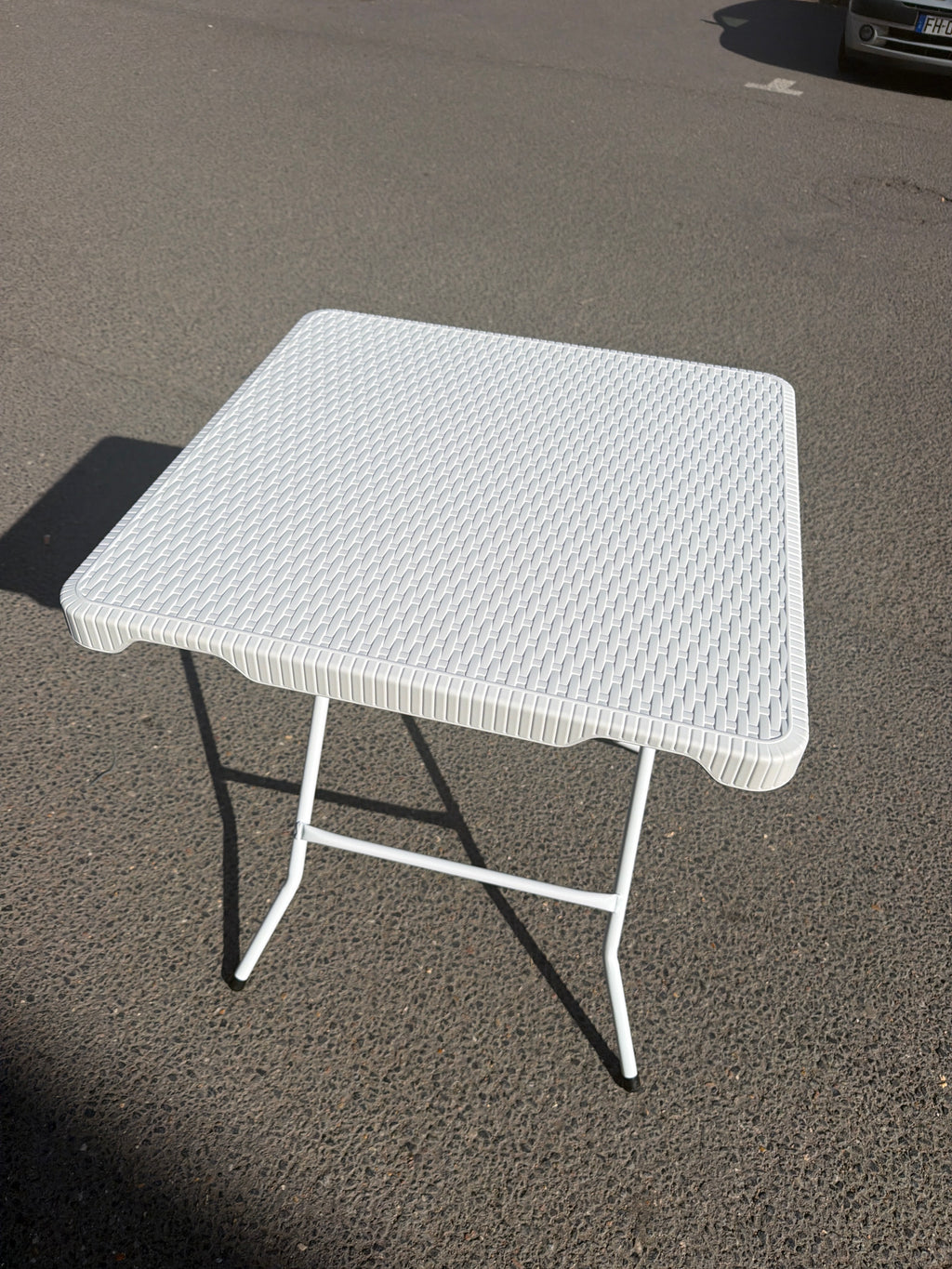 Table Carrée 60cm ⚠️ATTENTION : À COMMANDER SEUL / LIVRAISON À DOMICILE UNIQUEMENT