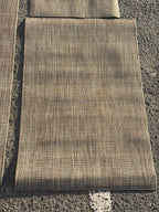 Nouveau Tapis plastique 60x90 BEIGE-TAUPE-BLANC-GRIS