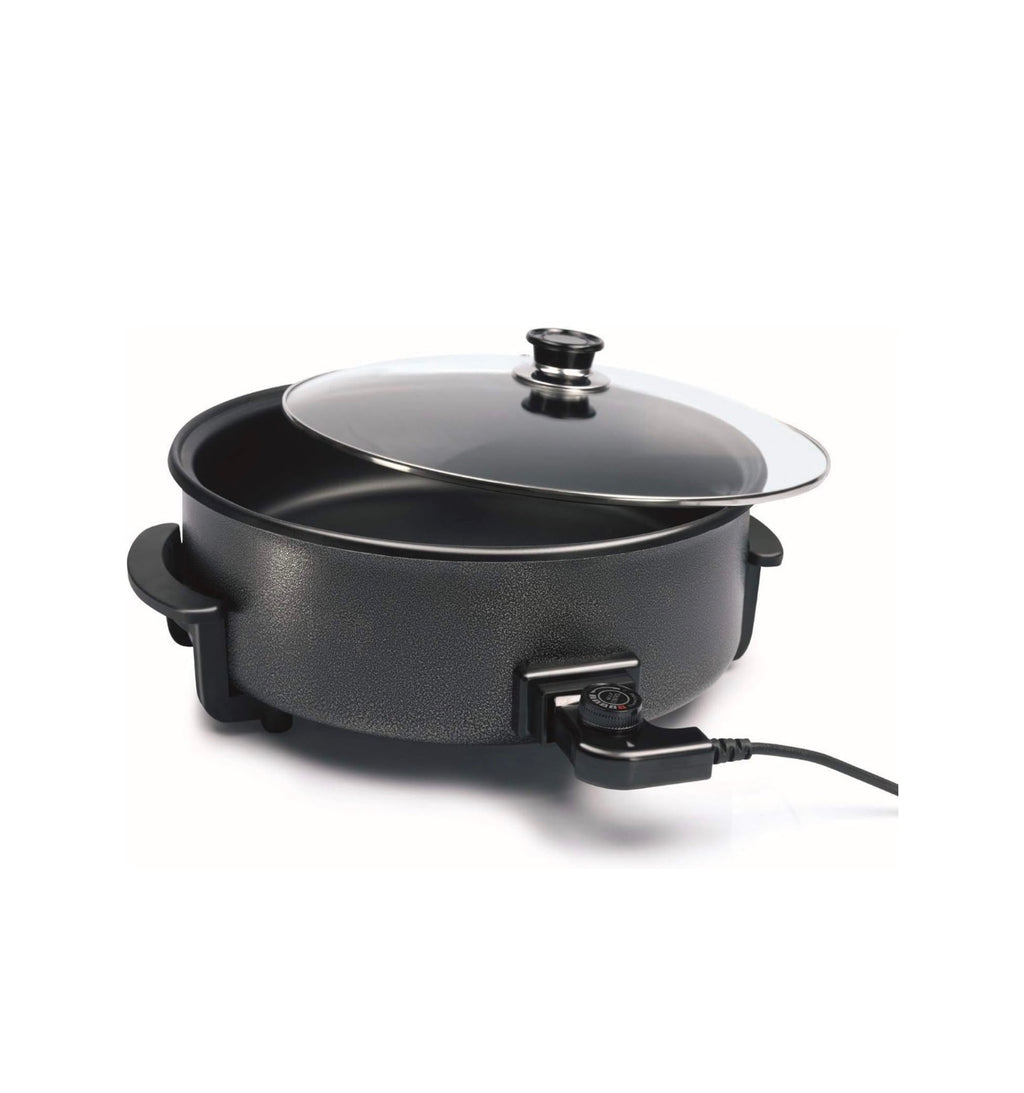 Casserole électrique avec couvercle -  42cm - 1500w