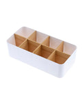 Organisateur blanc - bambou