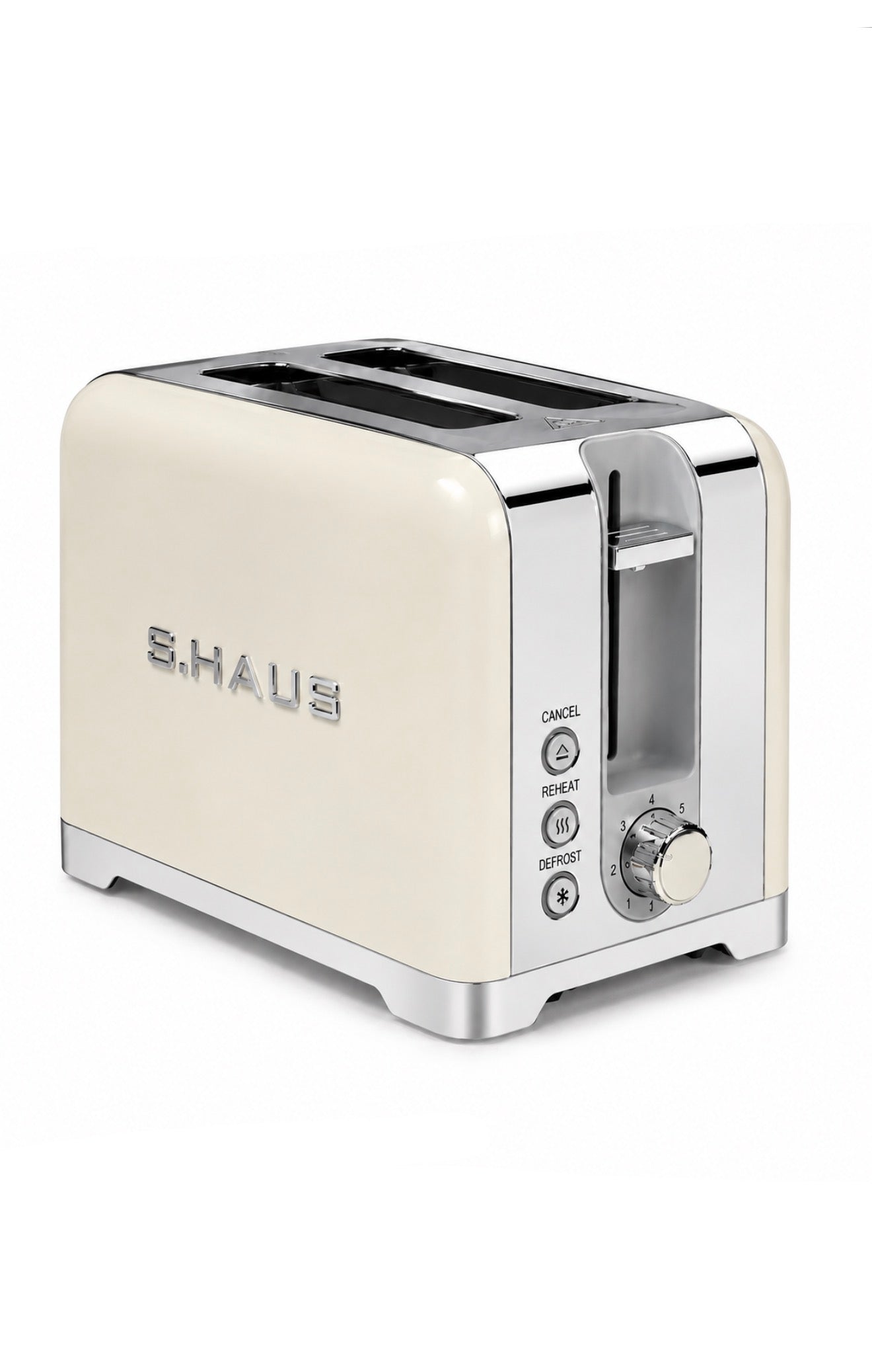 Grill pain - 920w - Rétro Design - Crème