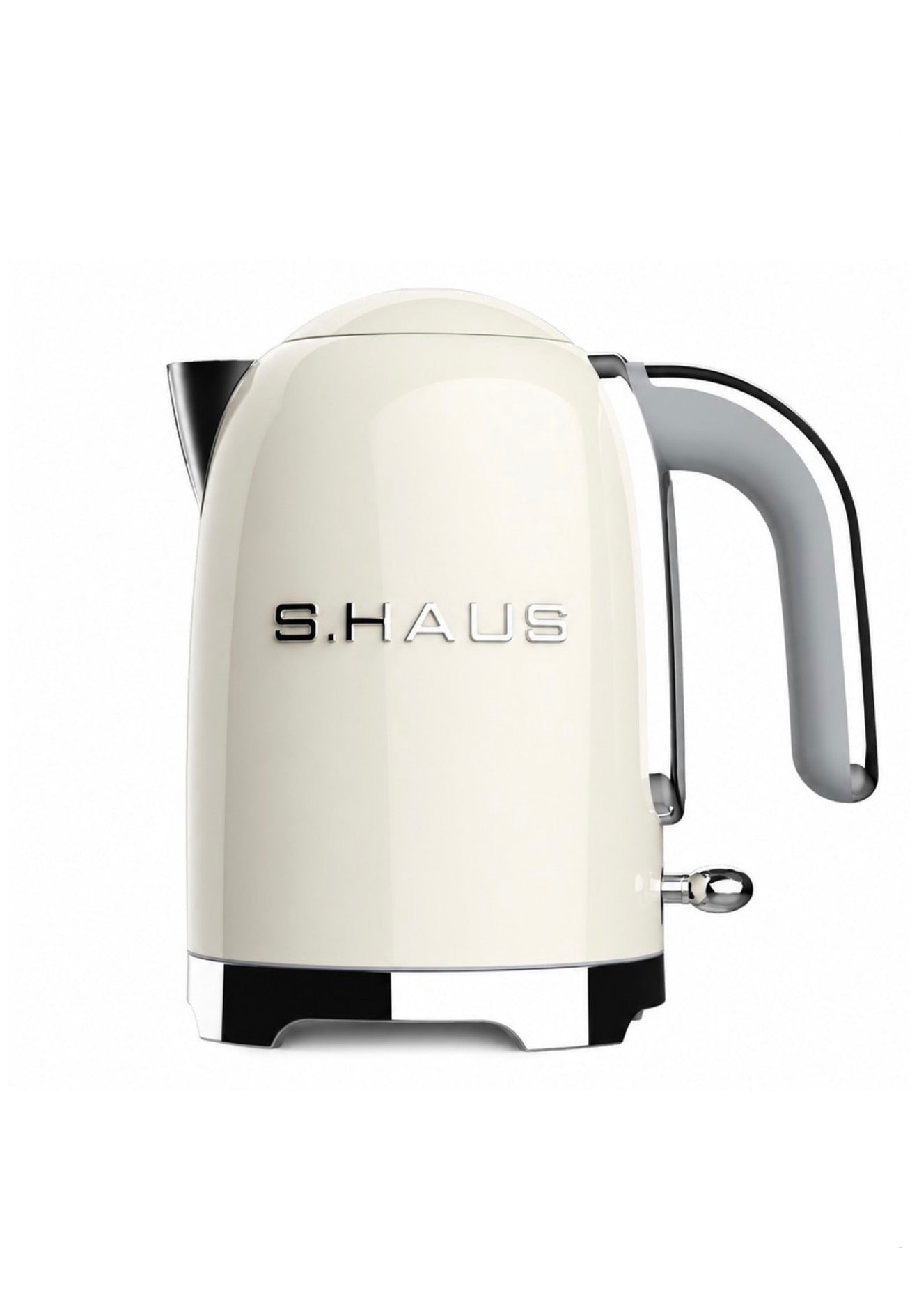 Bouilloire 1,7L - 2200w - Rétro Design Crème