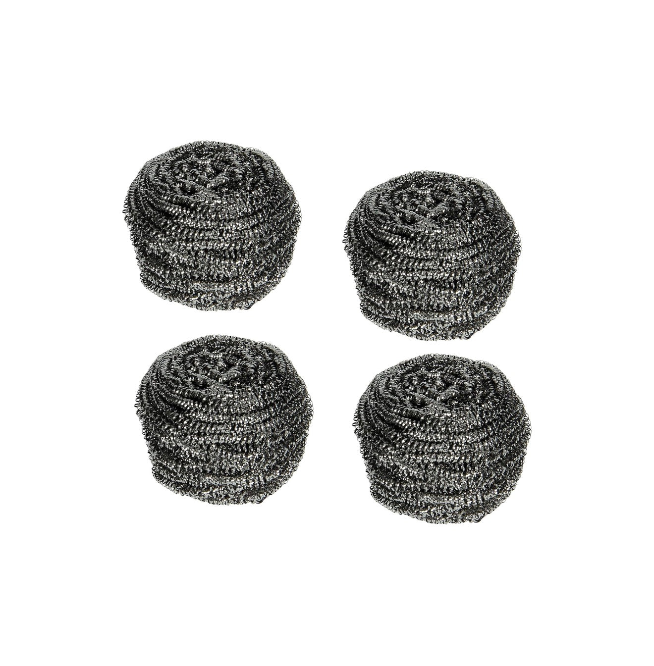 4 Éponges à récurer Inox