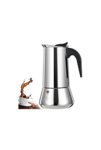 Cafetière à expresso 12 tasses en acier inoxydable 600ml