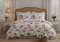 LOT 5 PARURES - Housse de couette Cerise - 220x240 - 100% coton
