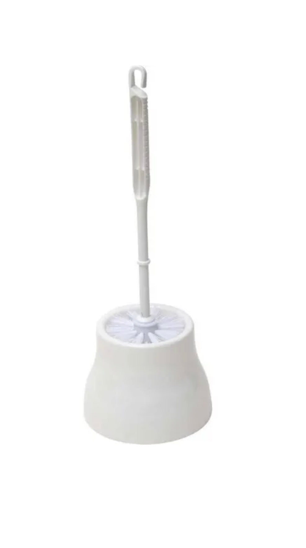 Brosse et socle WC - Blanc