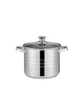 MARMITE INOX 24x19cm - 8,5L - avec couvercle tous feux Montreux Collection