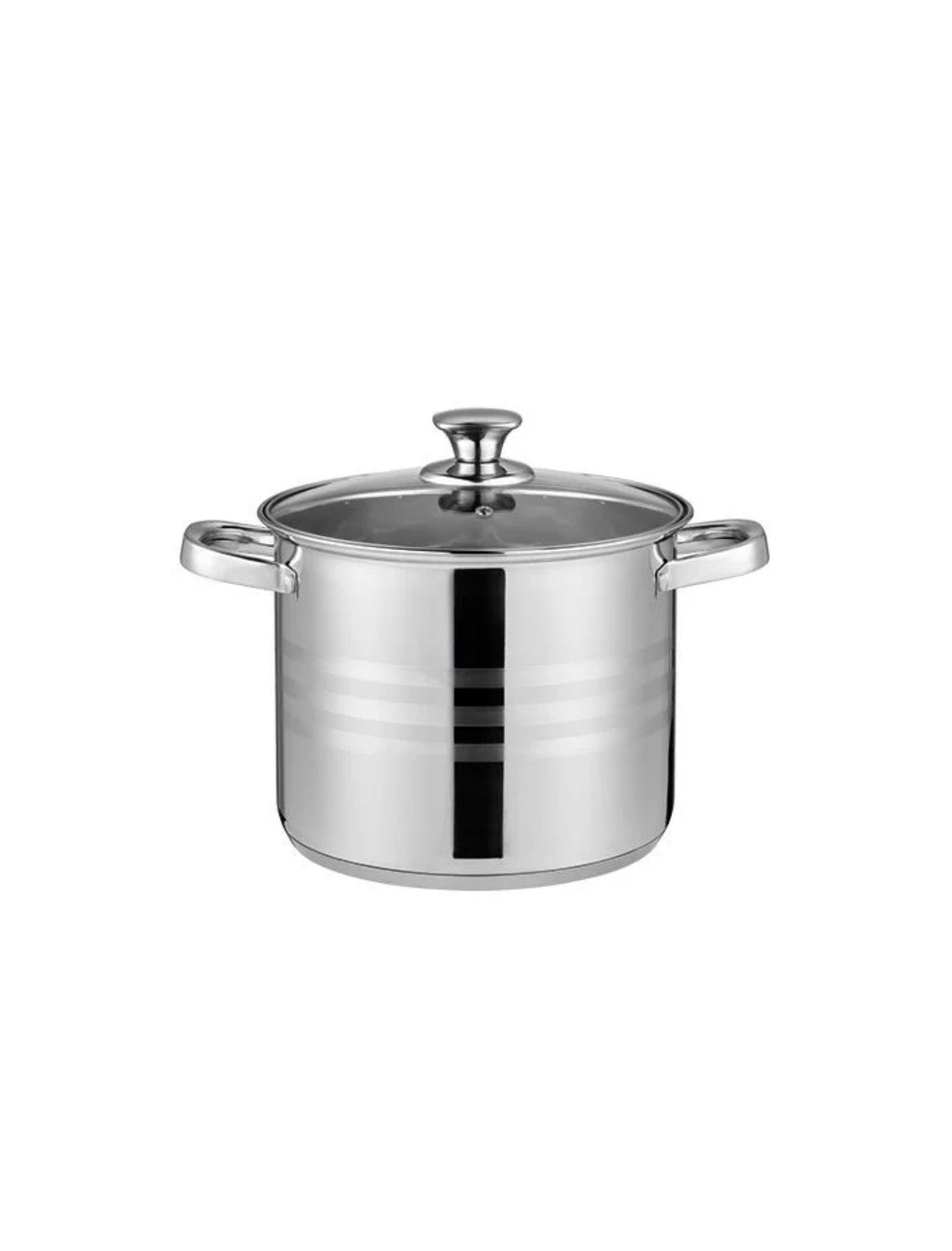 MARMITE INOX 24x19cm - 8,5L - avec couvercle tous feux Montreux Collection