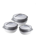 Set de 3 plats isothermes Matrix – 2,5 L, 3,5 L et 5 L