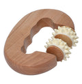 Rouleau de massage corps bois 9x15,5x3,5cm