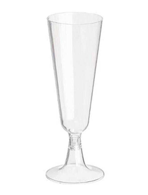 Lot de 12 Flûtes à Champagne "Réutilisable" 15cl Transparent