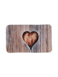 Tapis microfibre imprime 45x75 cm - amour