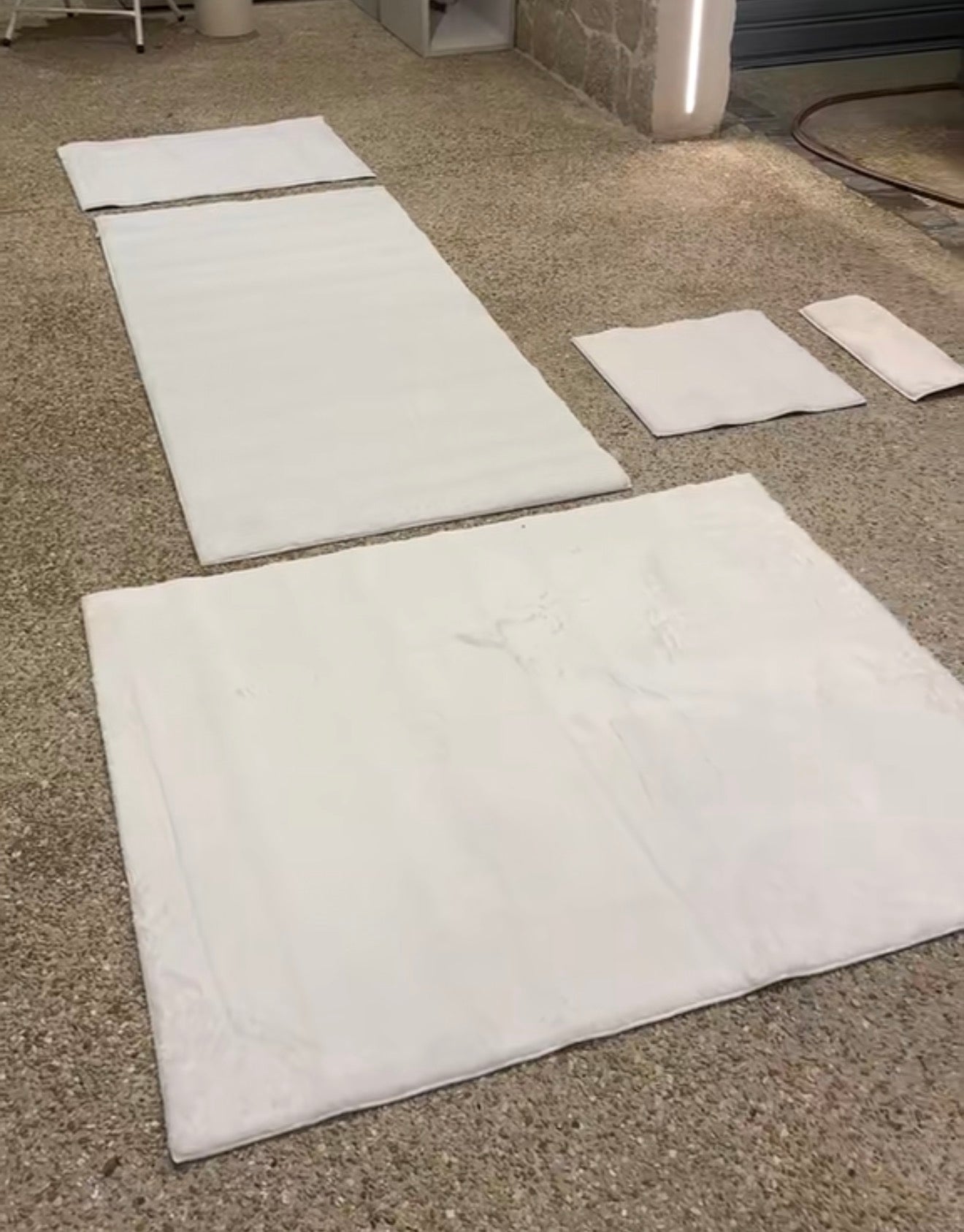 Jeu de tapis doux à poils 5m90