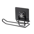 Dérouleur papier WC adhésif 14x14x6.6cm - Noir