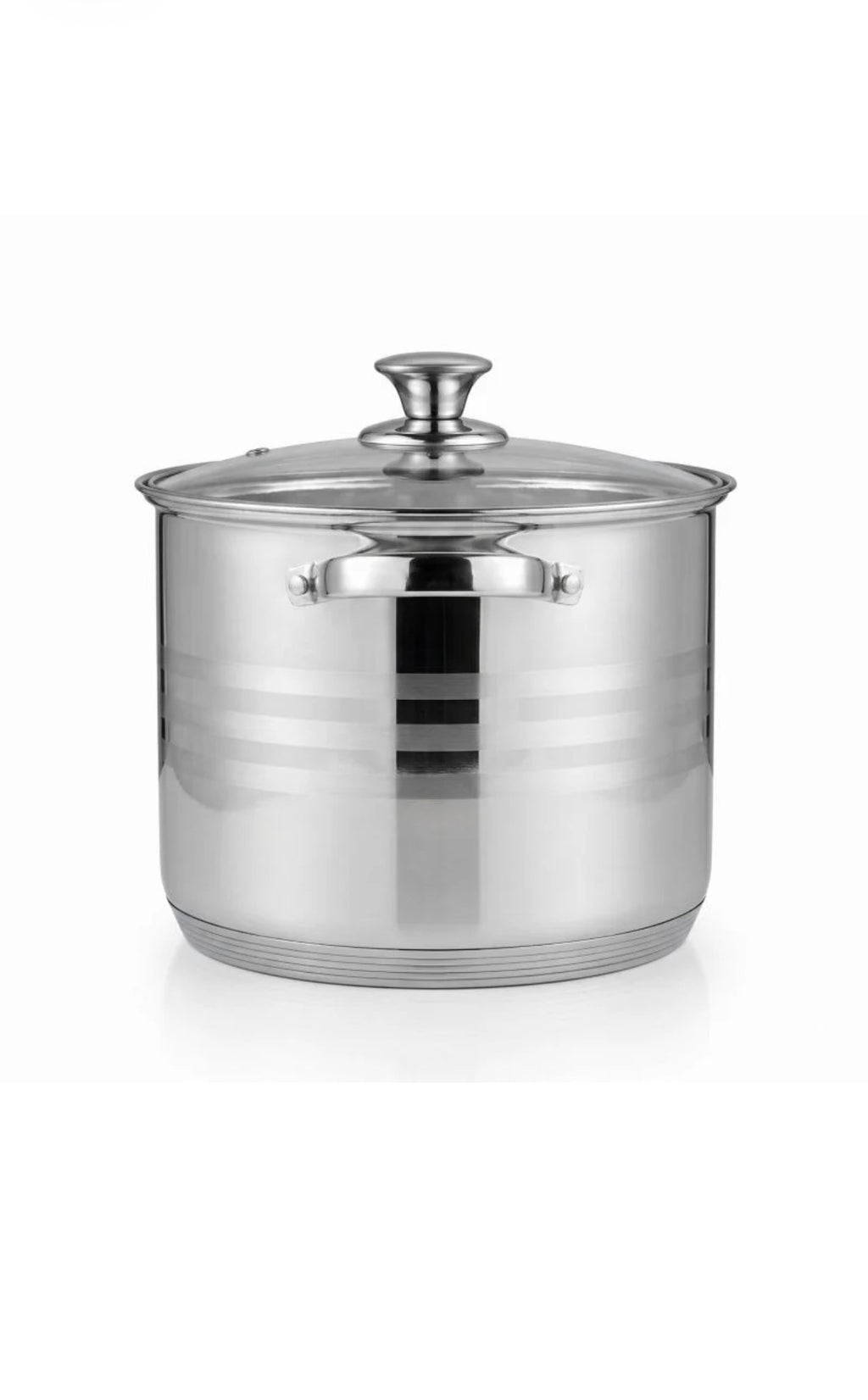MARMITE INOX 24x19cm - 8,5L - avec couvercle tous feux Montreux Collection