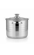 MARMITE INOX 24x19cm - 8,5L - avec couvercle tous feux Montreux Collection