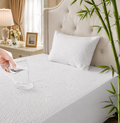 Protège-matelas - 120x190 cm - Fibre de bambou 100% imperméable