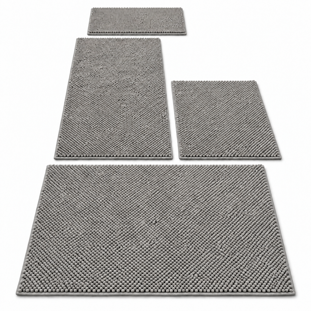 Jeu de tapis boules - Caravane 5m30 jusqu’à 5m90 - Couleur Gris