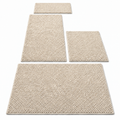 Jeu de tapis boules - Caravane 5m30 jusqu’à 5m90 - Couleur Écru