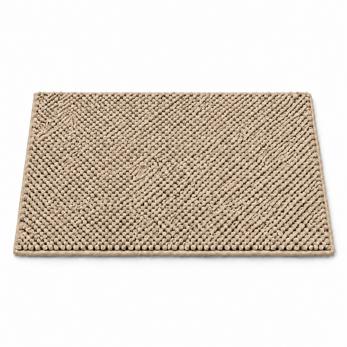 Tapis boules -60x90cm - Couleur Caramel