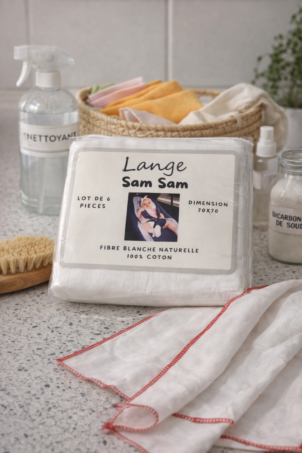 24 Langes bord Rouge SamSam