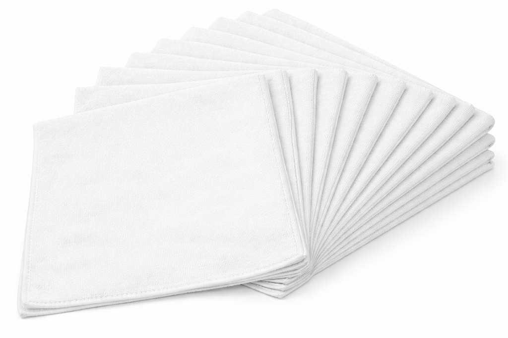 12 chiffons Pro Blanc