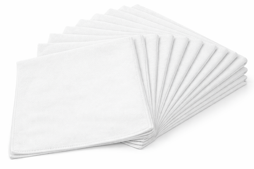 12 chiffons Pro Blanc
