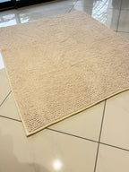 Tapis boule Écru 110x130cm