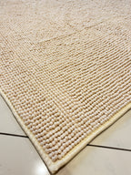 Tapis boule Écru 110x130cm