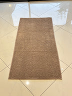 Chemin Tapis Boule Taupe 70x140cm