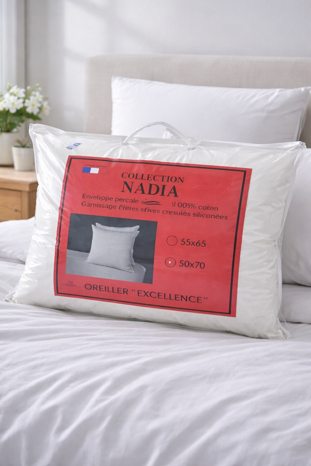 Oreiller Excellence 50x70cm sensation duvet