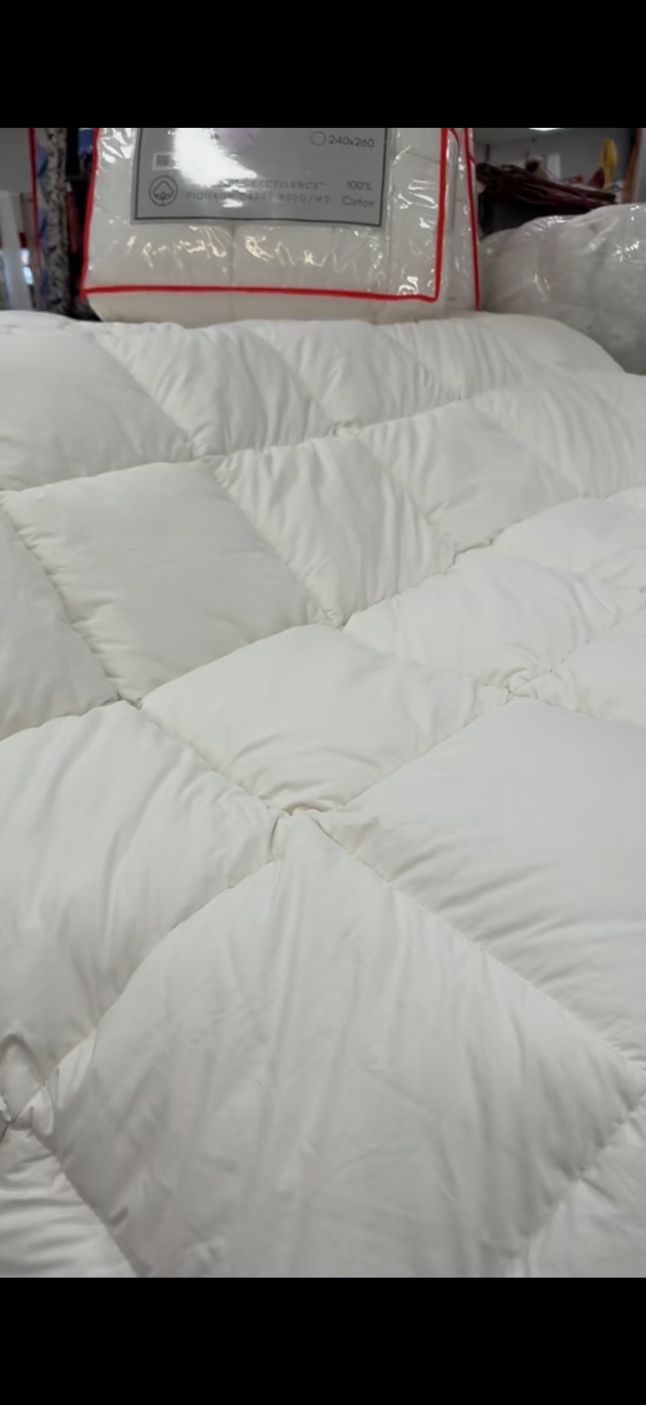 Couette 220x240cm sensation duvet