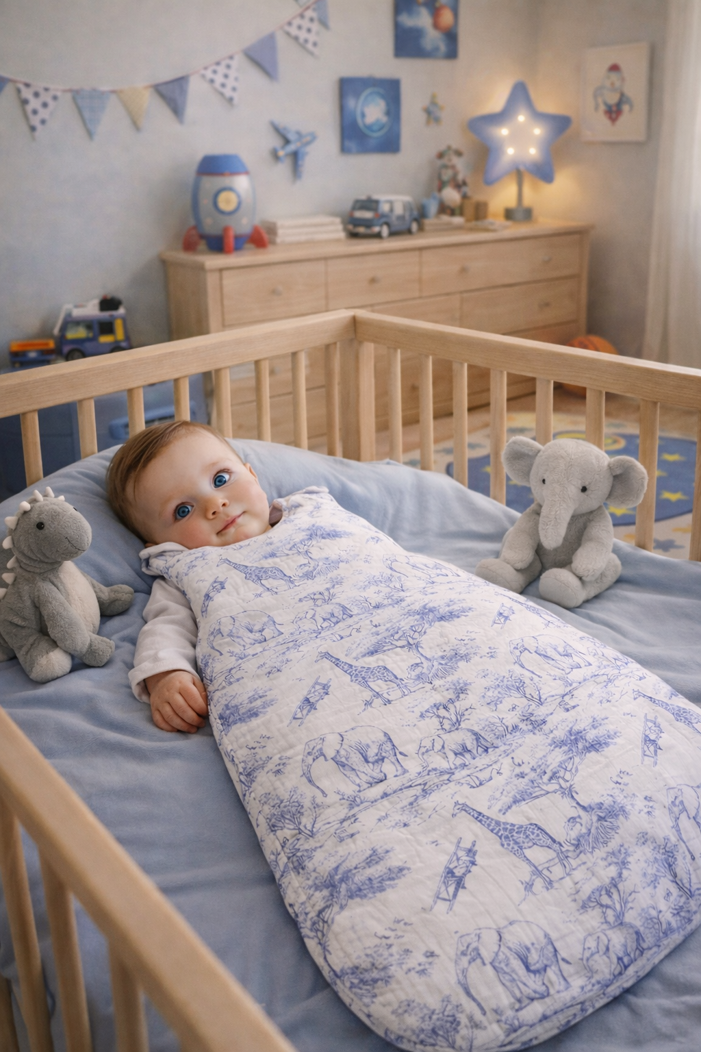 Gigoteuse bébé - Bleu