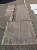 Nouveau Jeu de tapis plastique 5m90  Chocolat