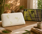 Oreiller mémoire de forme dimension 65x40x13cm