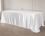 Tissus Satin Blanc - 400cm x 140cm