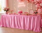Tissus Satin Rose - 400cm x 140cm