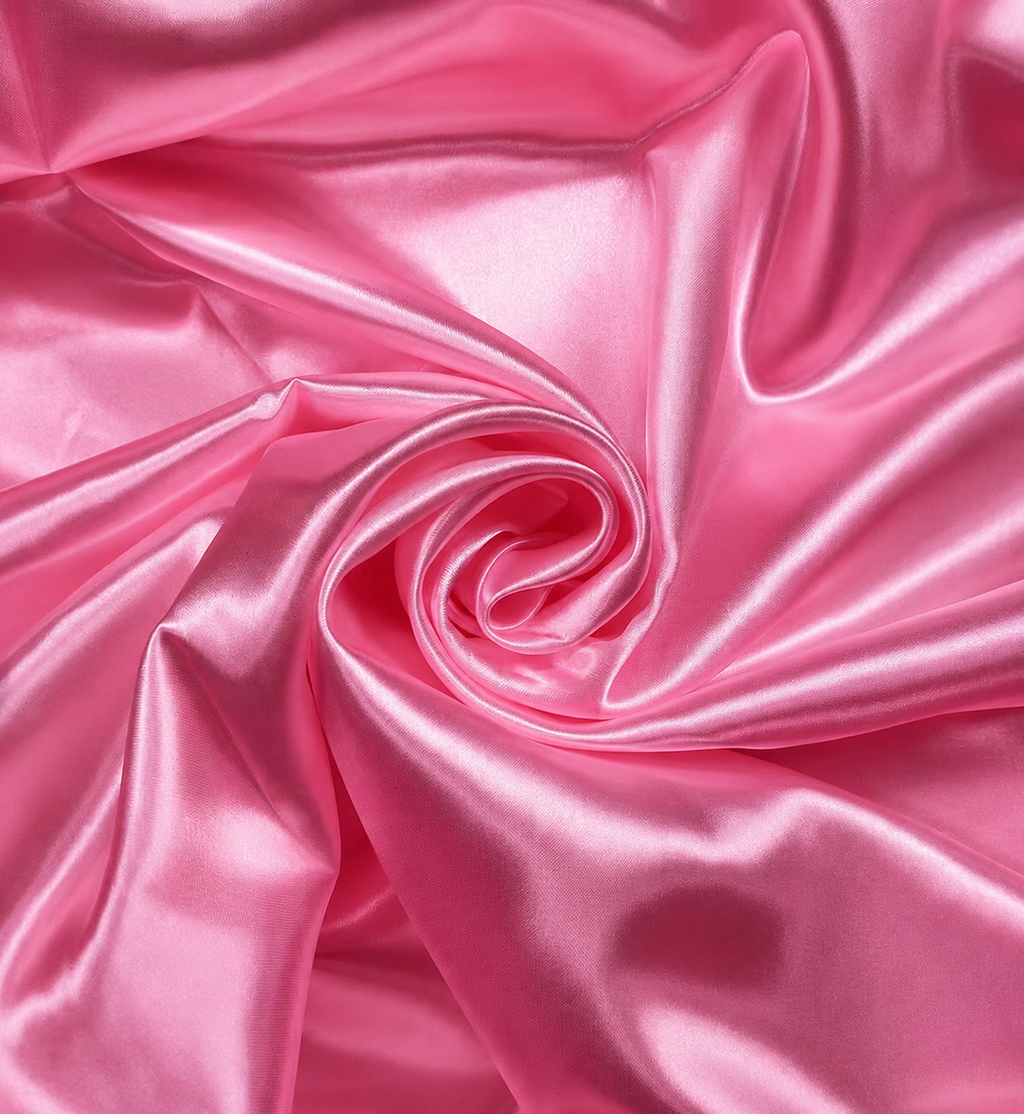 Tissus Satin Rose - 400cm x 140cm