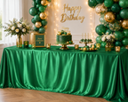 Tissus Satin Vert - 400cm x 140cm